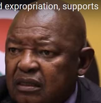 Constitution , Expropriation  , Land was not for free: Lekota